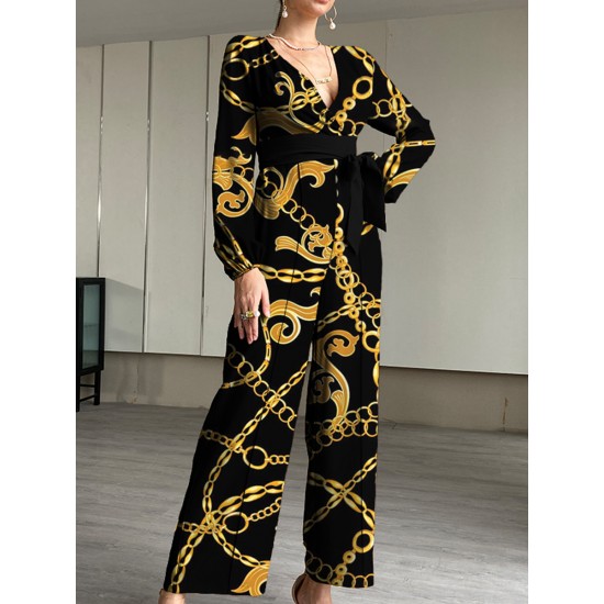 New fashion printed suspender one-piece suit HF2204-03-02 New fashion printed suspender one-piece suit HF2204-03-02